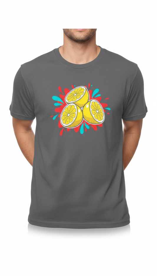 Pop Lemon Burst graphic tee